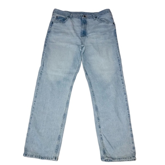 Wrangler Other - Wrangler Premium (36x31) Light Stretch Blue Jeans - Size 38